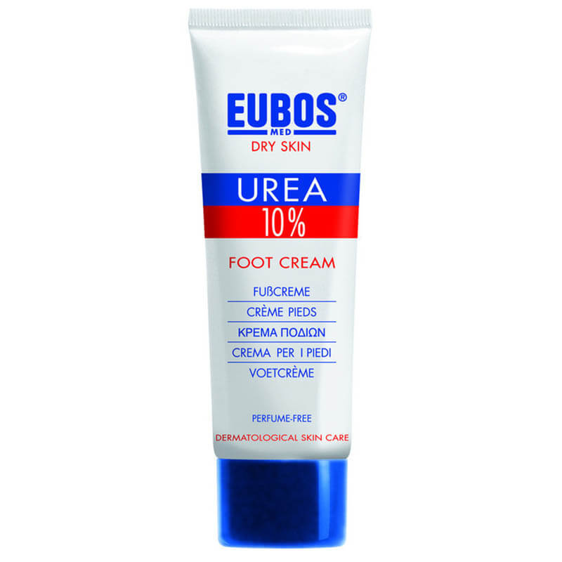 eubos Urea 10% foot Κρέμα ποδιών για εντατική ενυδάτωση και αναδόμηση της επιδερμίδας Healthspot Overespa
